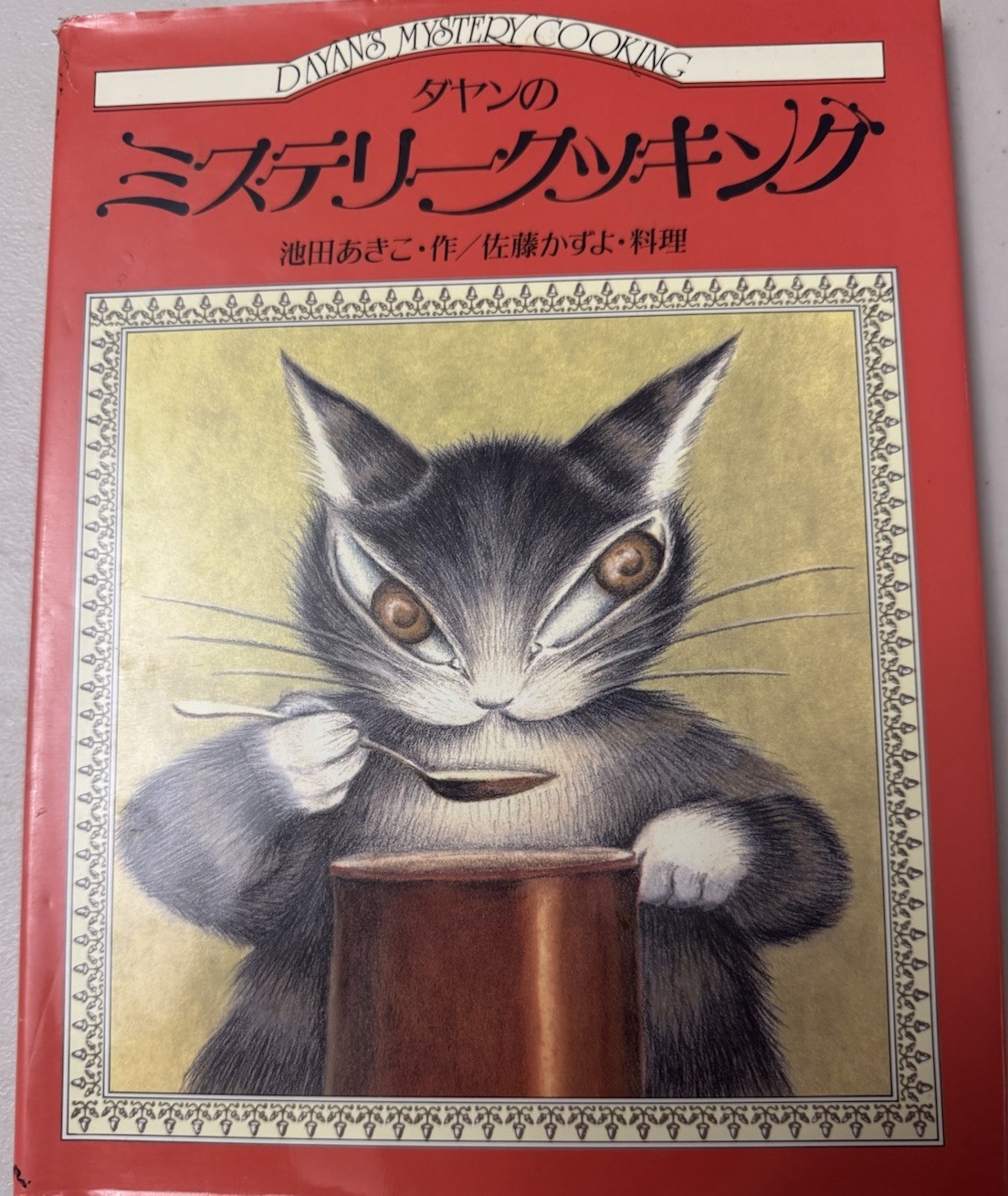 Ricettario Dayan's Mystery Cooking arte giapponese Akiko Ikeda Wachifield Cat