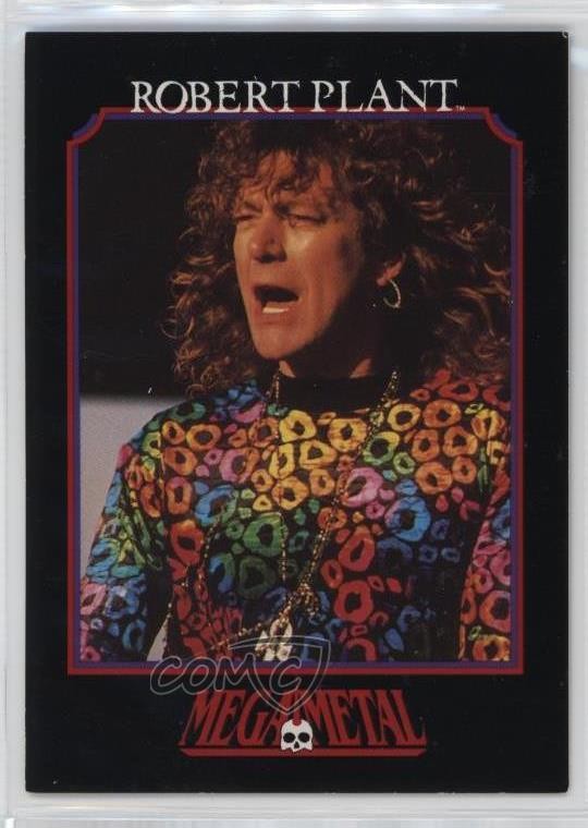 1991 Impel Mega Metal Robert Plant #51 0w6