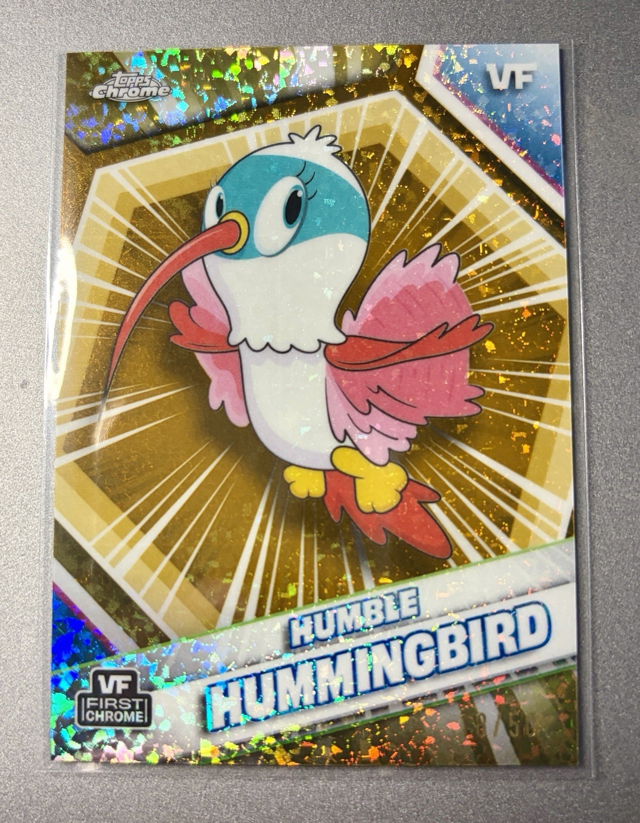 2026 Topps Chrome Vee Friends Humble Colibrì /50