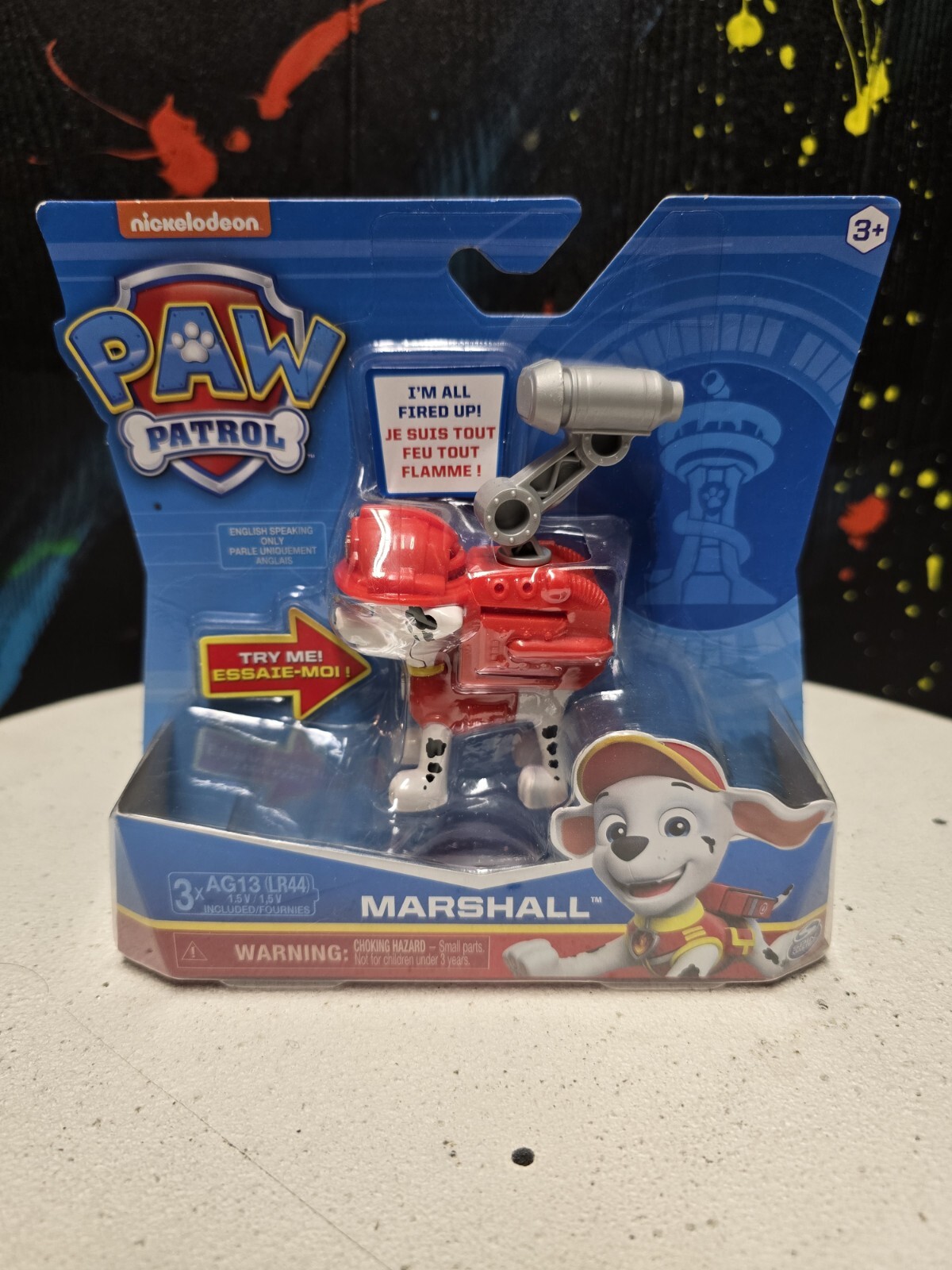 Action Figure Paw Patrol Ultimate Rescue con Sound Chase, Skye, Rocky "U PICK" NUOVO