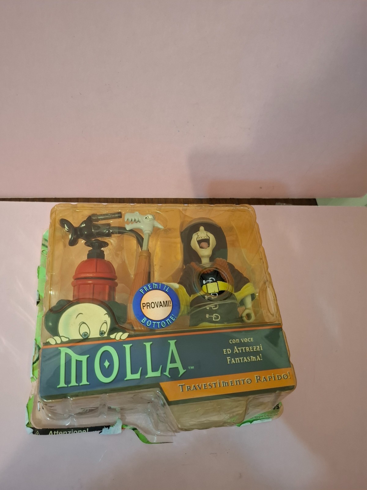 Funziona Action Figure MOLLA serie CASPER '97contenuto nuovo - box senza retro