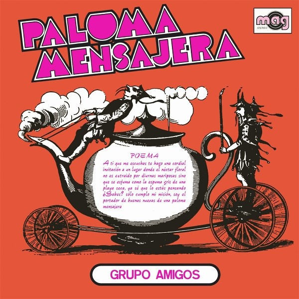 GRUPO AMIGOS - PALOMA MENSAJERA   VINYL LP NEUF