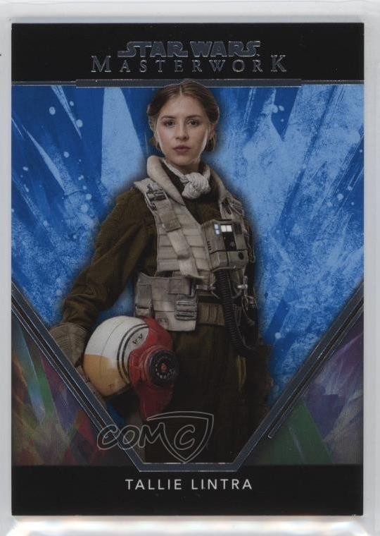 2024 Topps Star Wars Masterwork Blue Tallie Lintra #31 1i3m