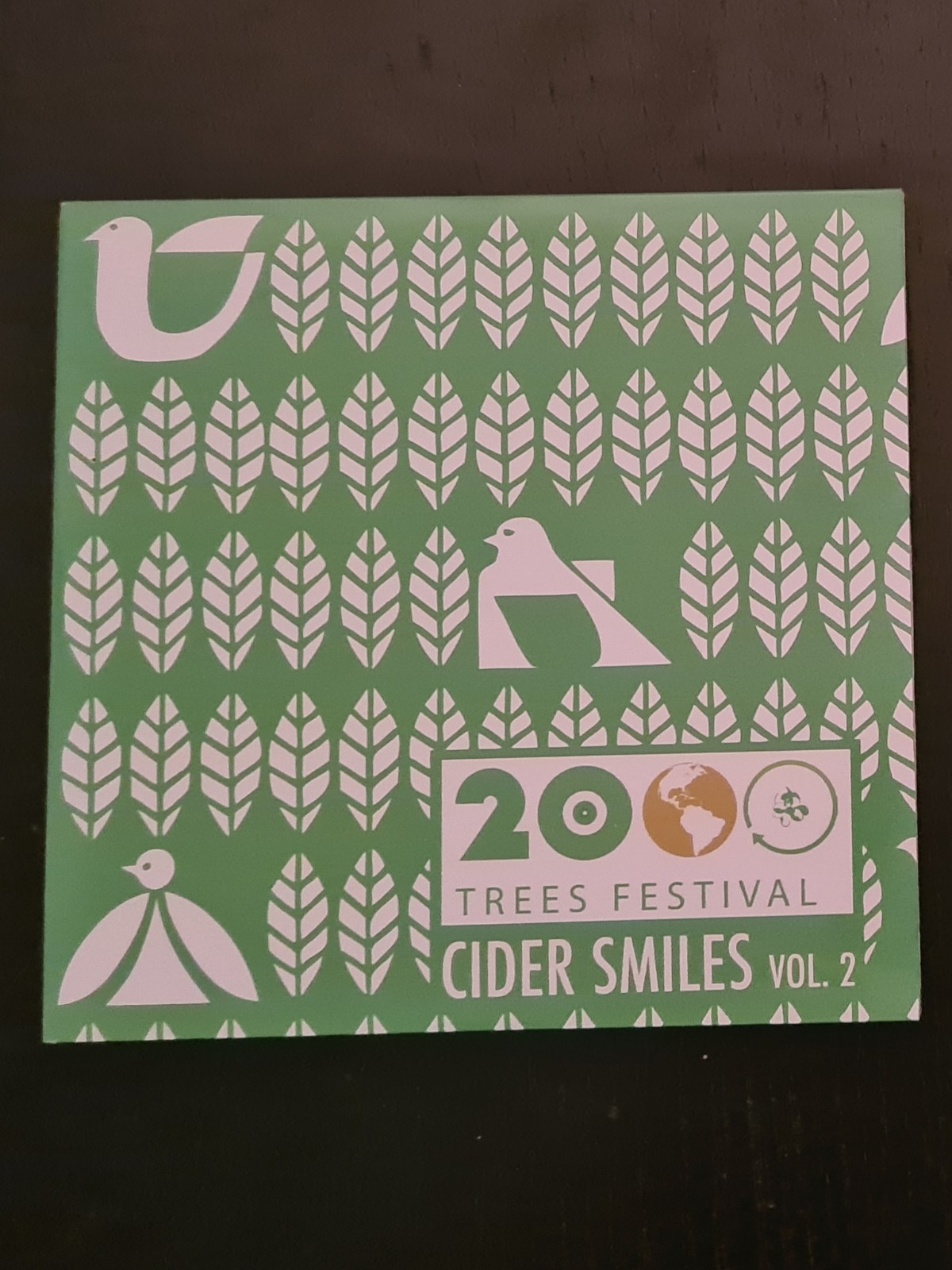 "2000 Trees Festival Cider Smiles Vol. 2" 2009 indie rock compilation CD
