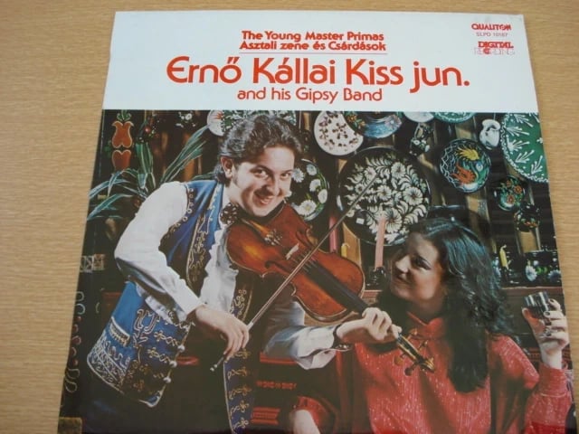33t vinyle Hongrie Erno Kallai Kiss jun gipsy band