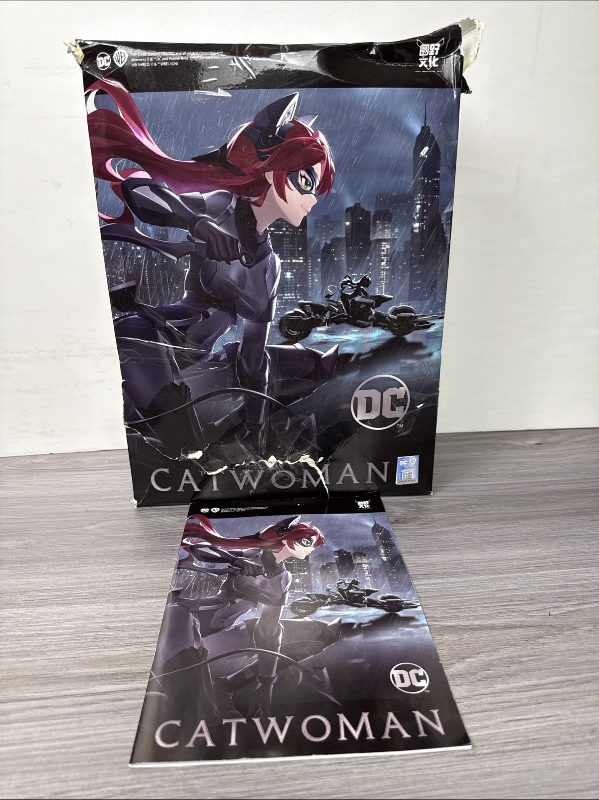 Modellino moto Pipigirl DC Cat Woman - The Dark Knight Trilogy MS originale