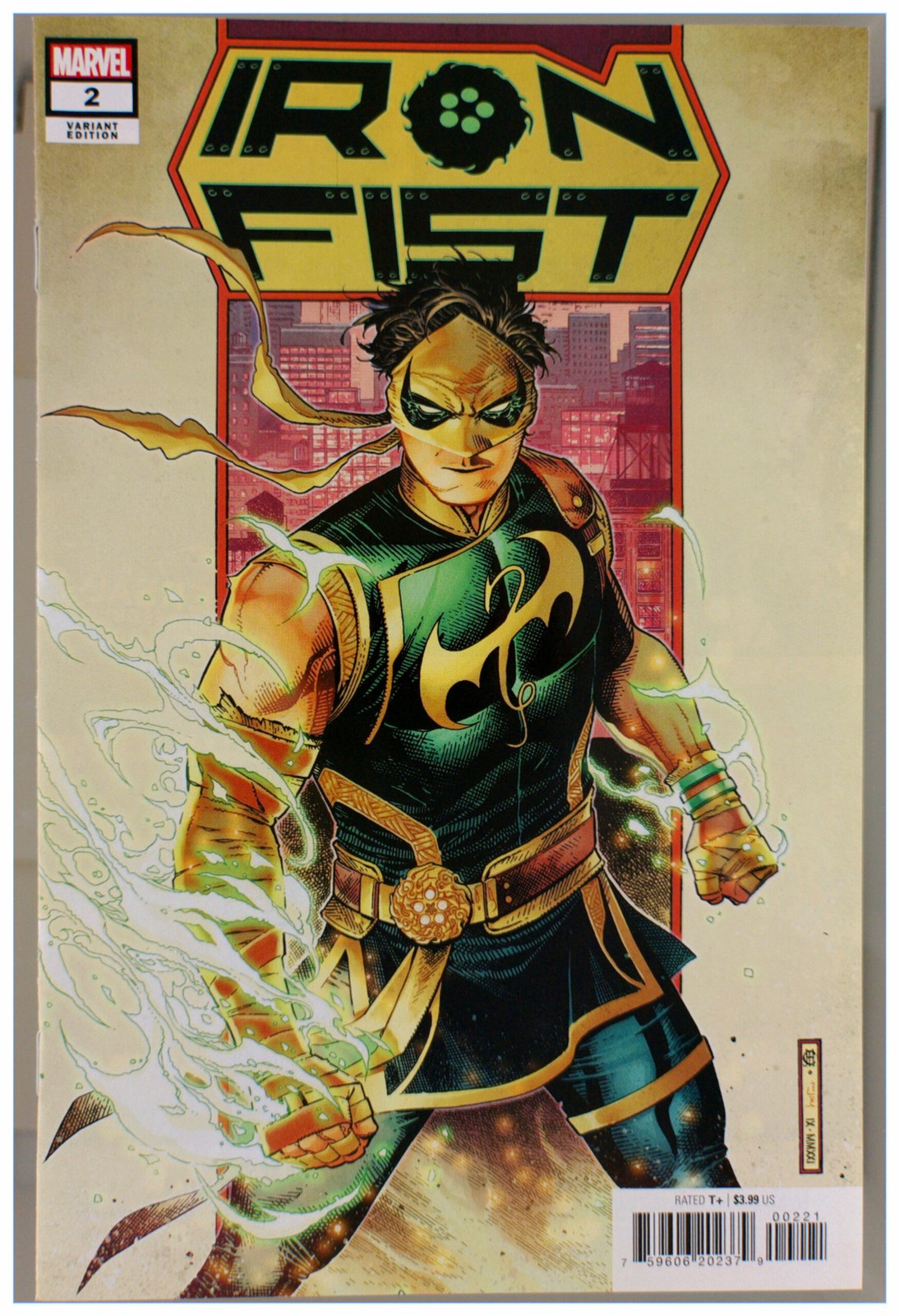 Iron Fist #2 2022 Marvel Comics NM Comic Book Jim Cheung