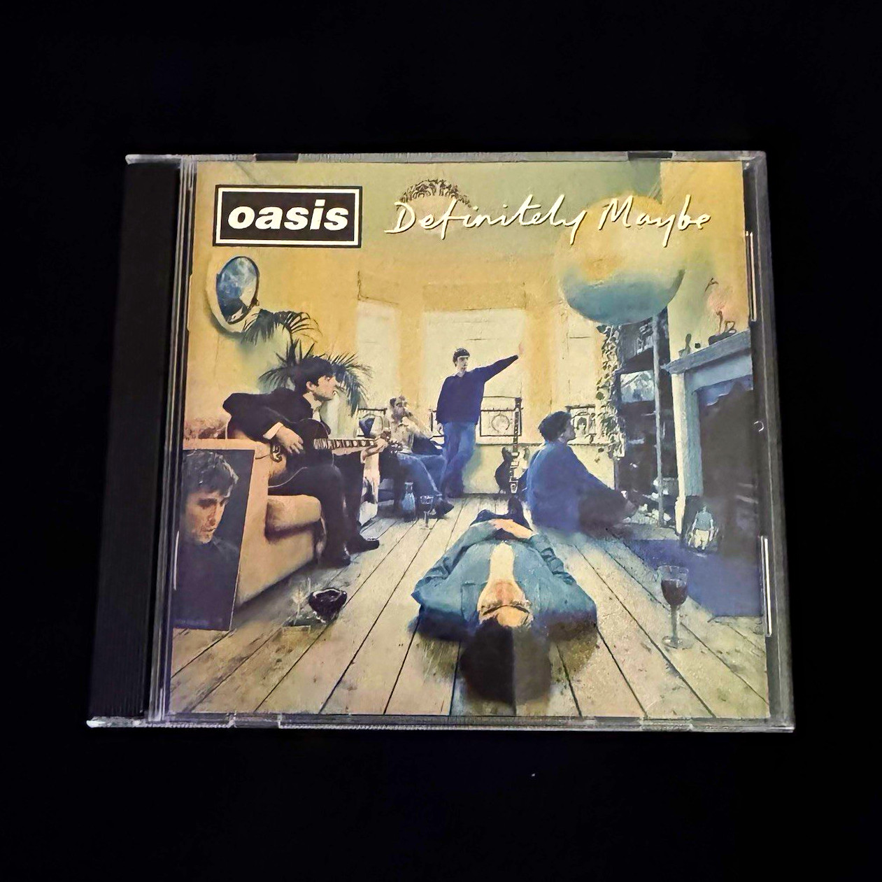 Oasis “Definitely Maybe” CD Epic 1994 EK 66431 Very Good Condition!