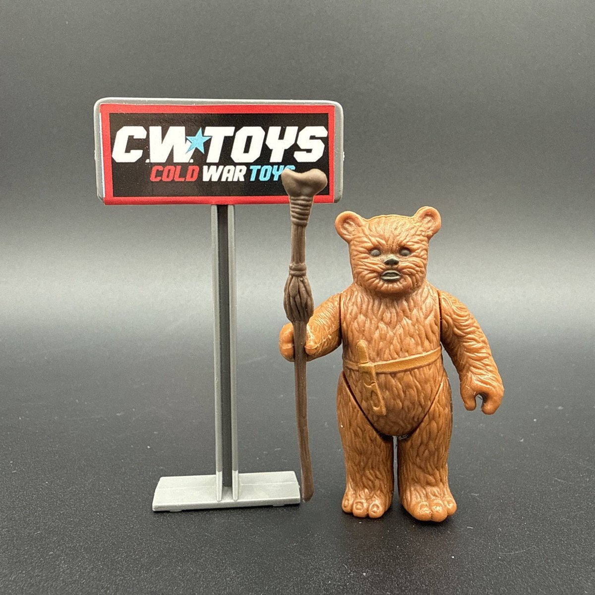 Star Wars Last 17 Ewok Paploo 1985 quasi completo di staff 53112
