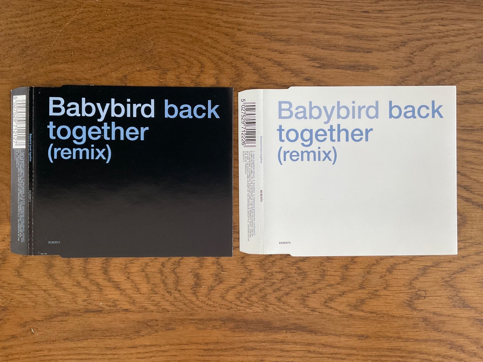 BABYBIRD~BACK TOGETHER (REMIX)~1999 6-TRACK 2-CD SINGLE SET~MINT CONDITION!
