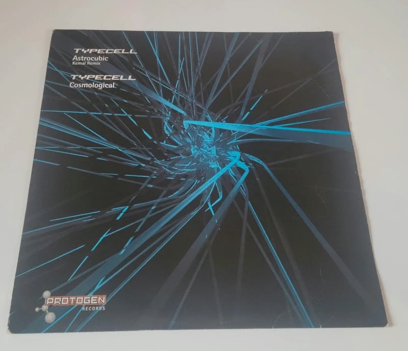 Vinyle 12" Typecell - Astrocubic (Kemal Remix) / Cosmological - Protogen