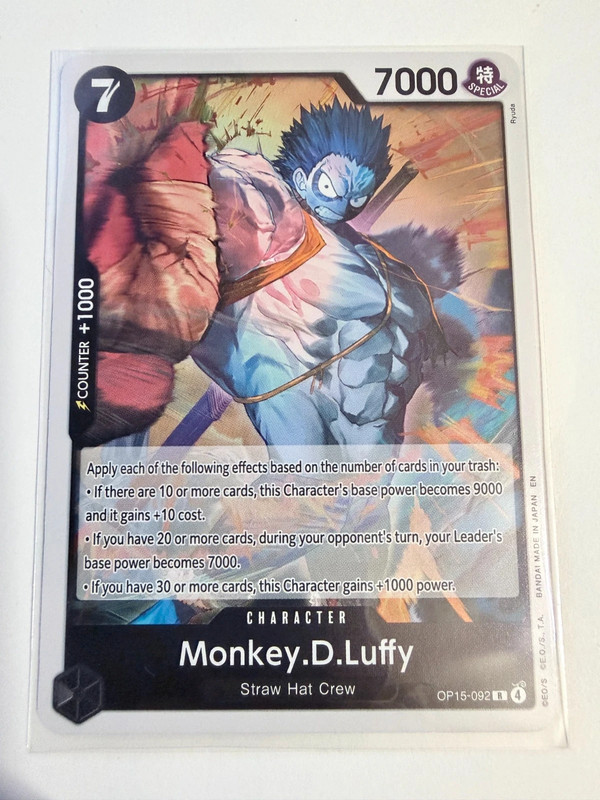 One Piece P15-092 Monkey.D.Luffy