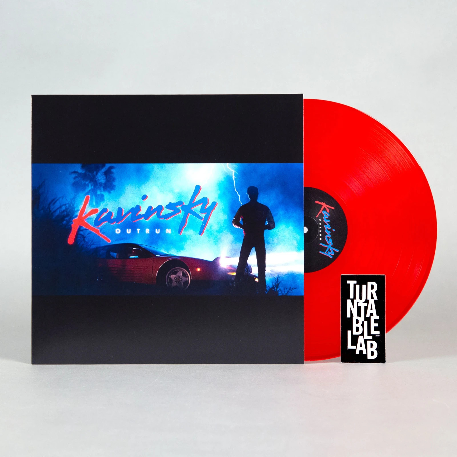 KAVINSKY - Outrun - Turntable Lab Exclusive /500 - Red Colored Vinyl LP