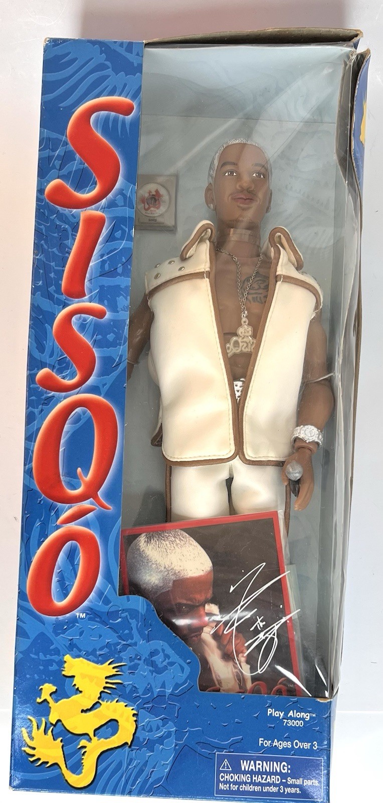Sisqo Thong Song Hip Hop Singer Action Figure Bambola Rara Gioca Lungo Giocattoli Britney