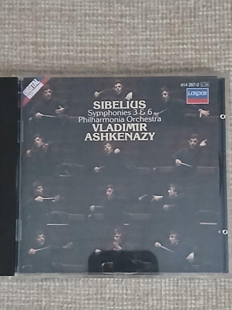 Sibelius: Symphonies 3 & 6: Philharmonia Orchestra - Vladimir Ashkenazy