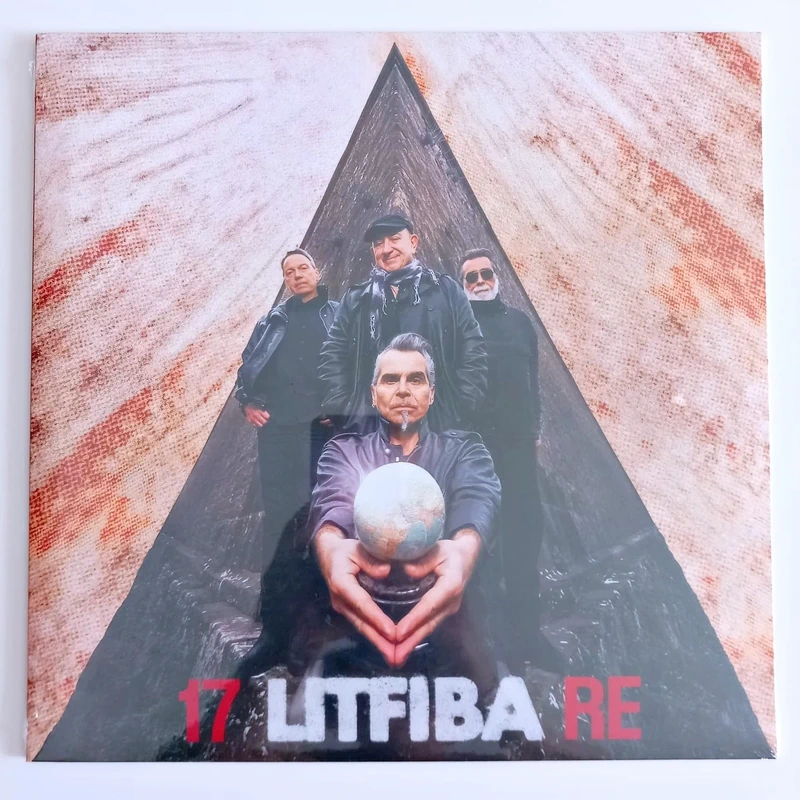 Litfiba “17 Re” vinile singolo 2026 Stampa Arancione numerata sigillata.