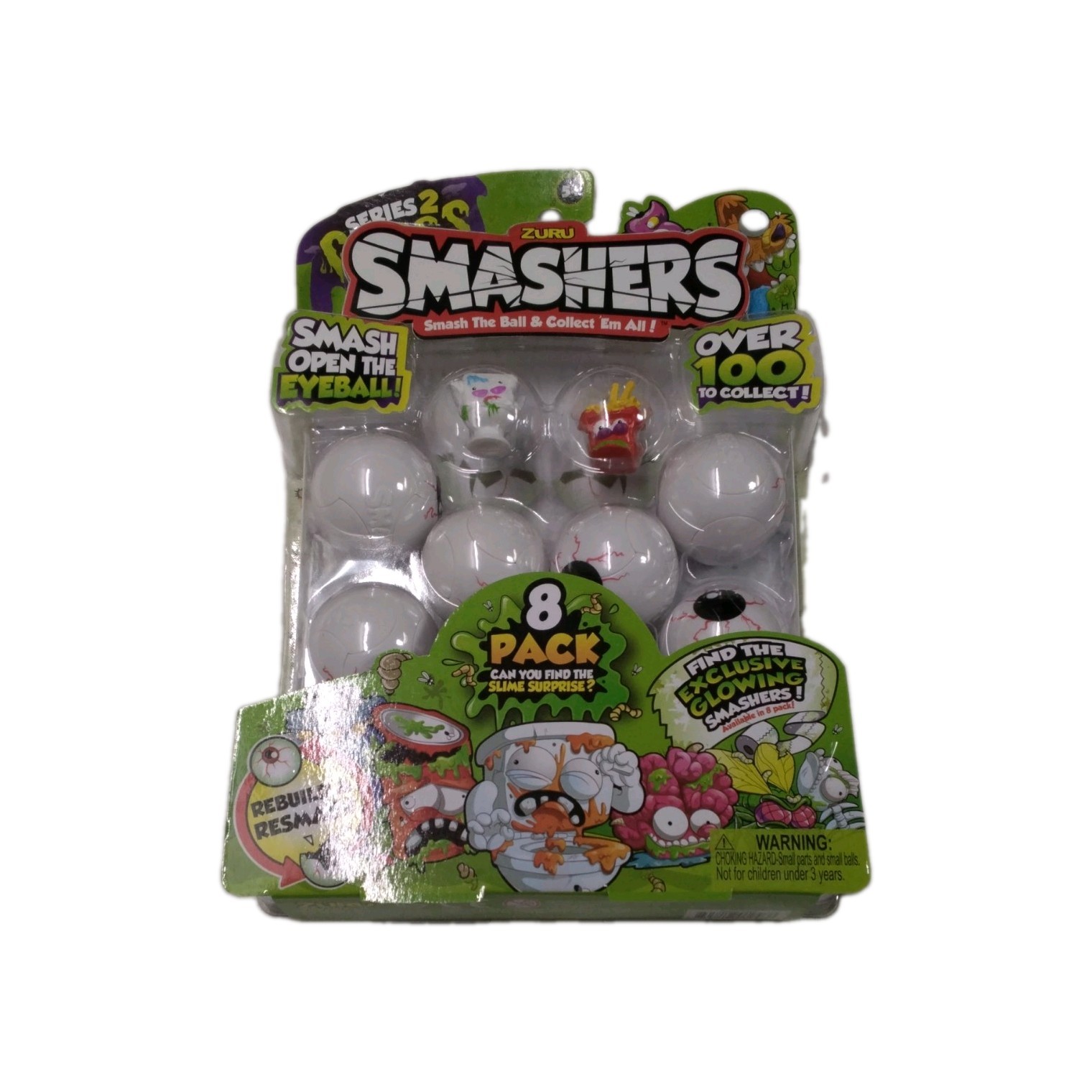 ZURU Smashers Gross Series 2 ��� 8 Pack – New/Sealed