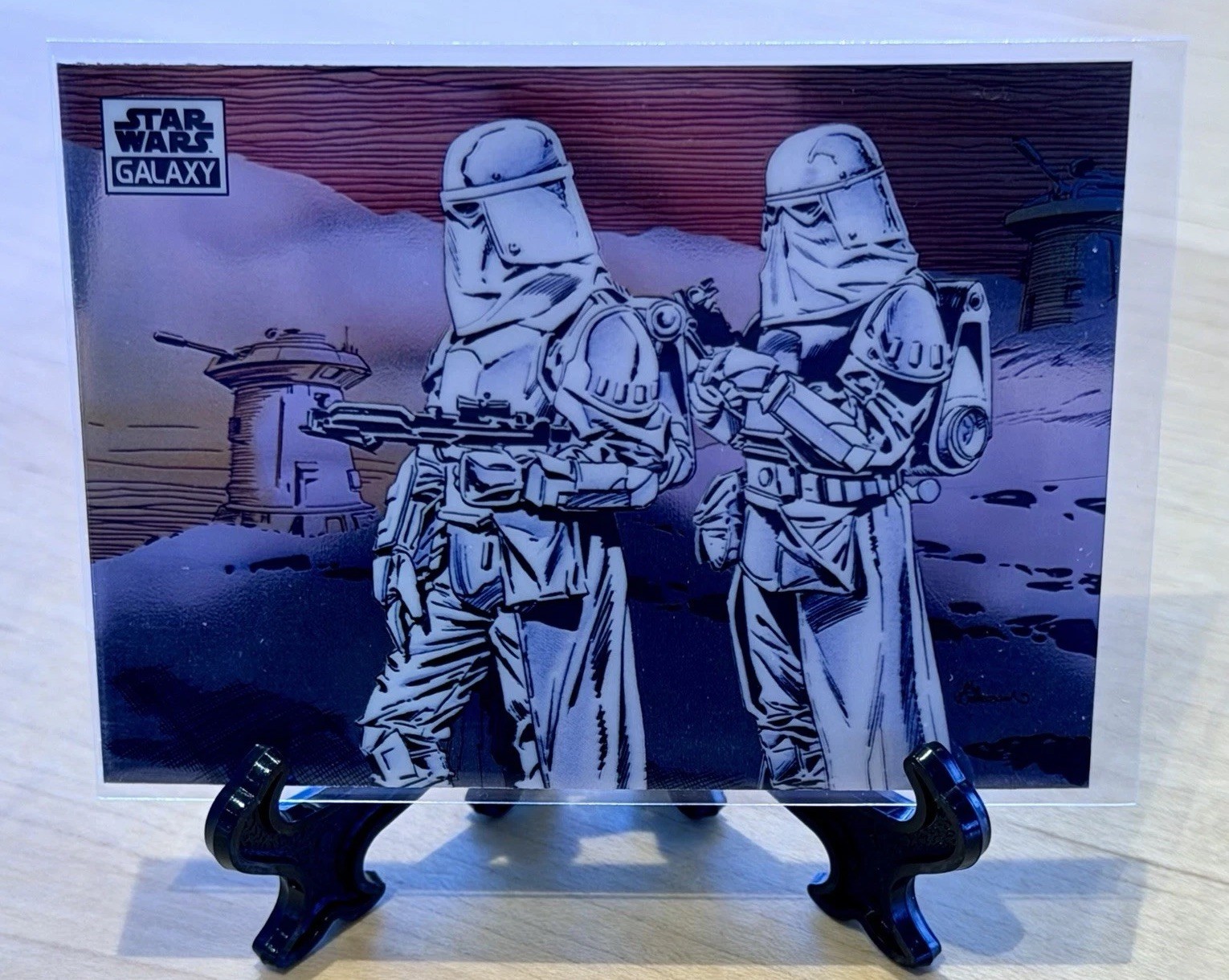 2021 Topps Chrome Star Wars Galaxy Imperial Snowtroopers #15