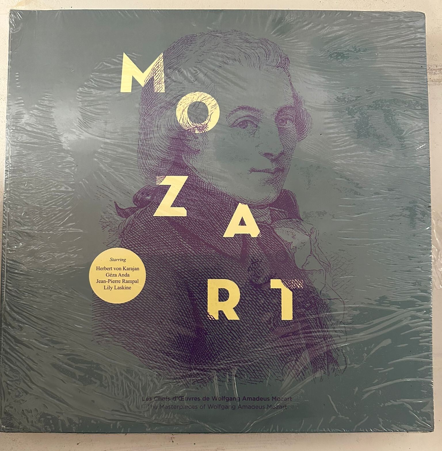 WOLFGANG AMADEUS MOZART – LES CHEFS D'ŒUVRES DE - THE MASTERPIECES OF ... LP A16