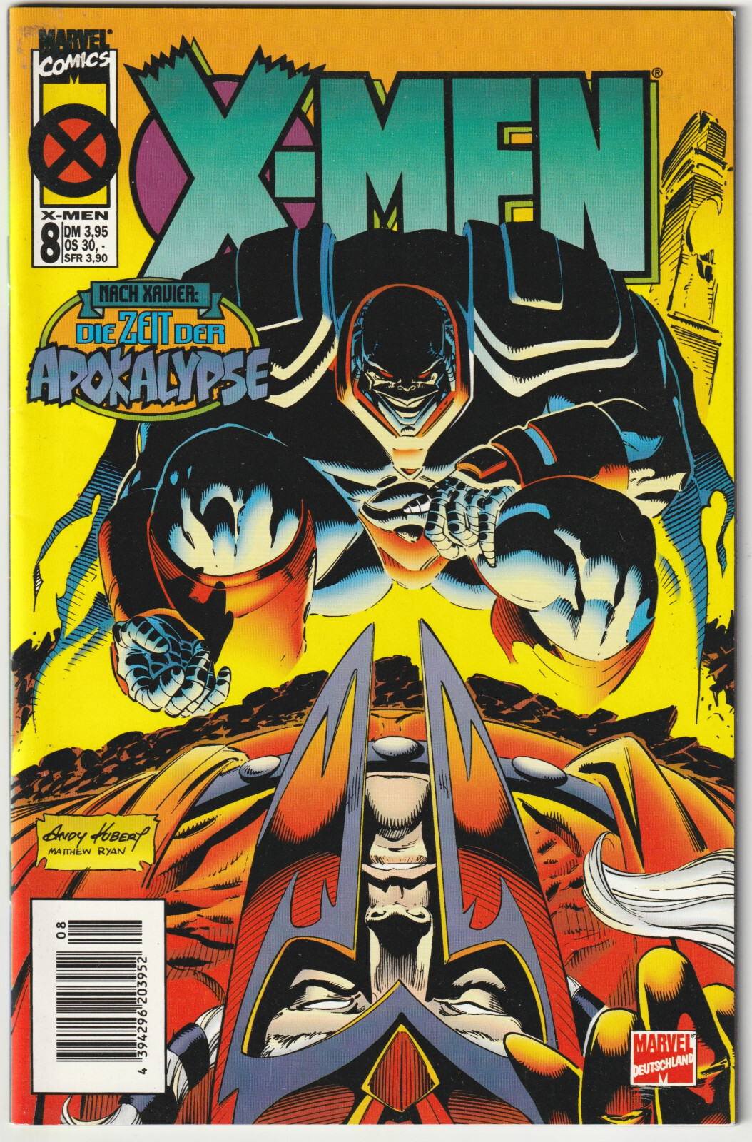 ✪ X-MEN #8 Die Zeit der Apo..., Marvel Germania 1997 COMICHEFT NUOVO TOP Z0-1