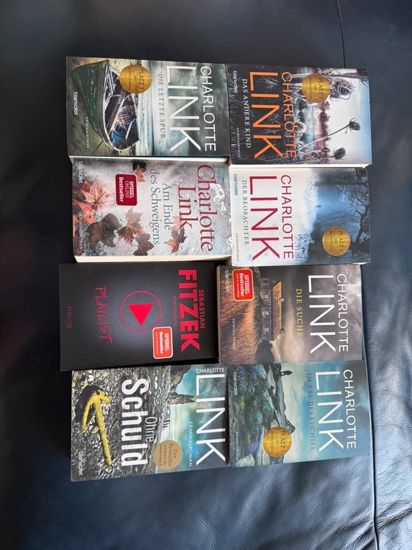 Gelesene Krimis / Charlotte Link