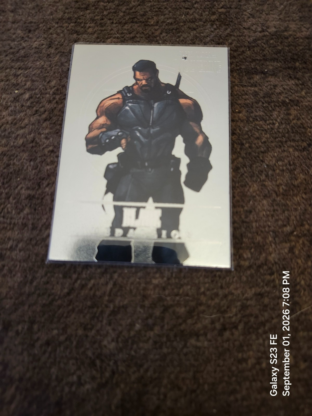 Marvel Trading Card Ultra Wolverine Blade