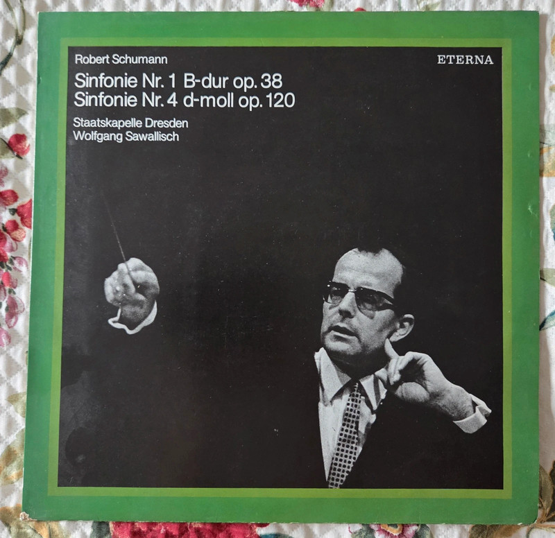 LP Schallplatte Robert Schumann Eterna Sinfonie Nr.1 und Nr.4