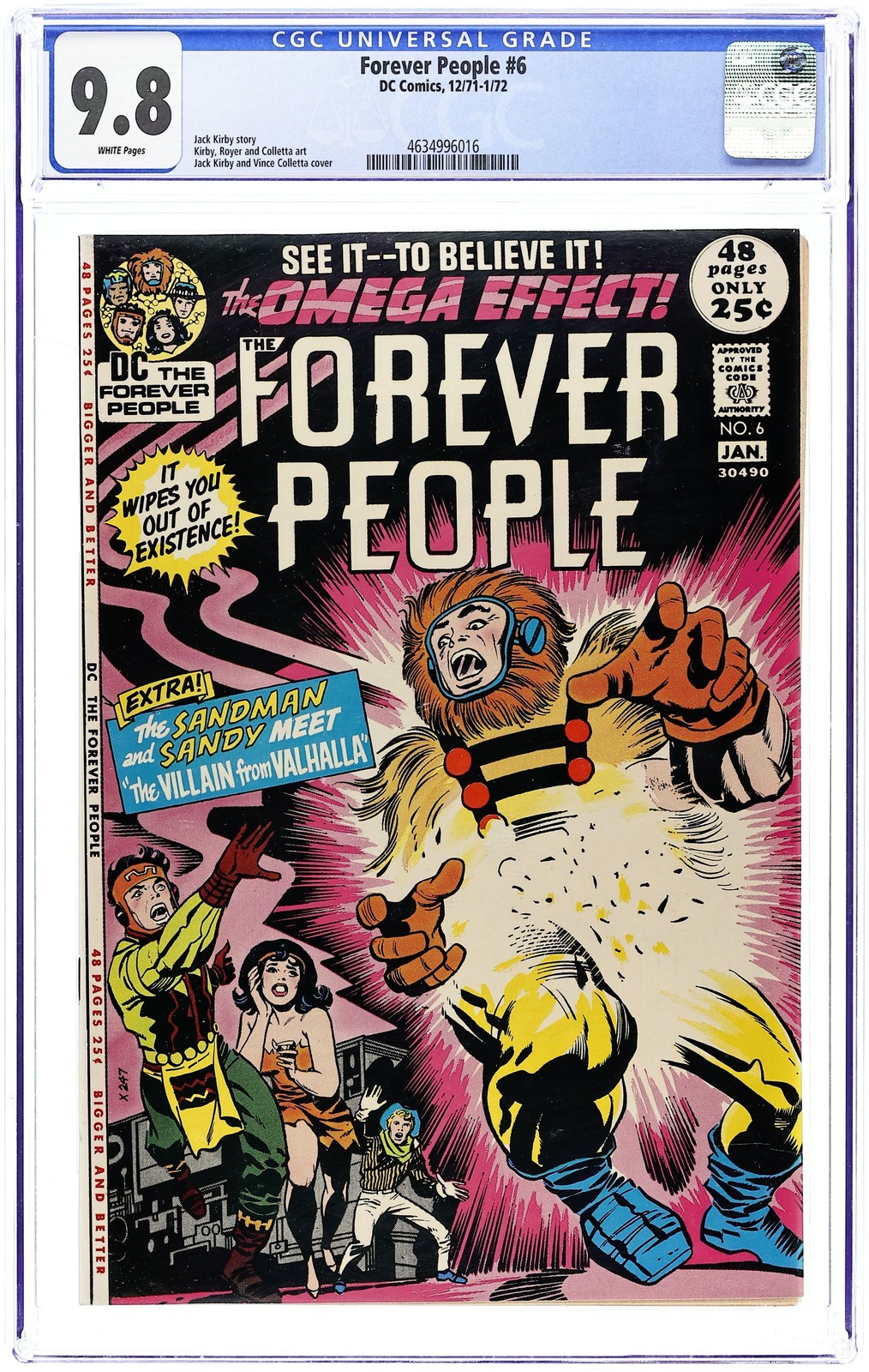 Forever People #6 CGC 9.8 1972 4634996016