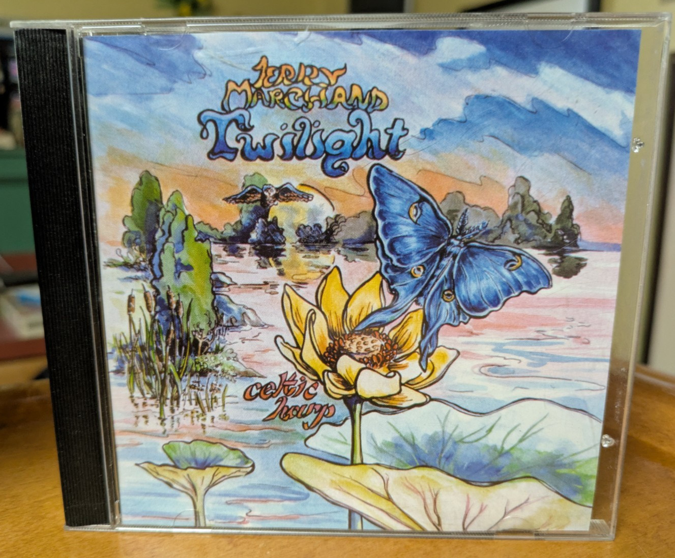JERRY MARCHAND Twilight CD 1999 New Age Ethereal Celtic Harp +