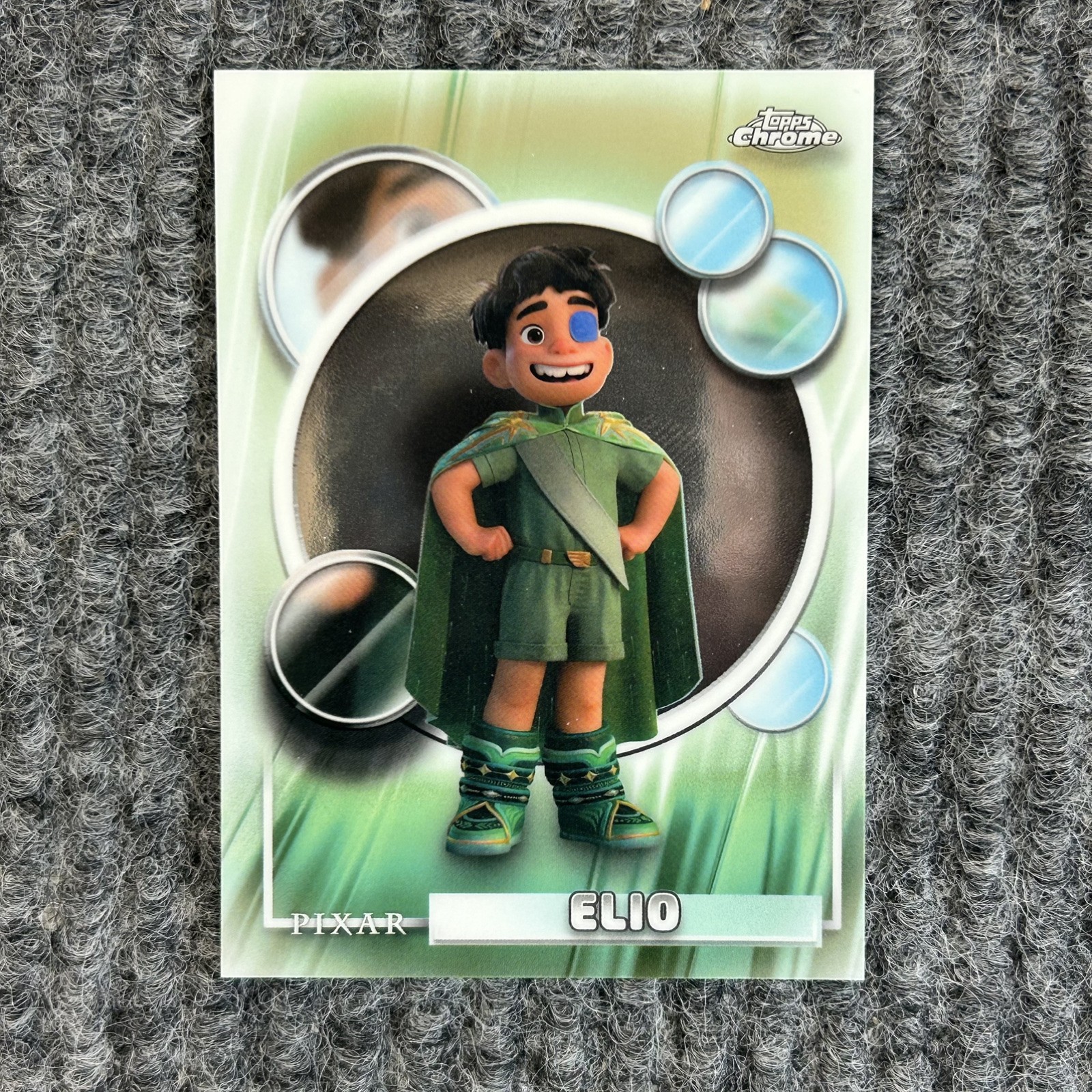 Topps Chrome Disney 2026 Elio Pixar Foil Trading Card