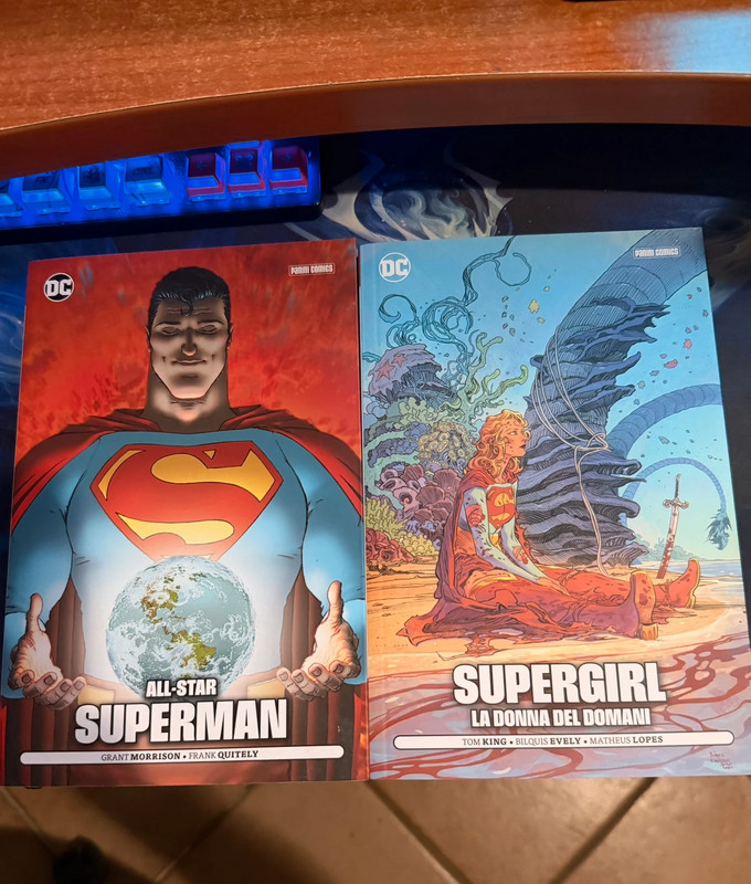 All-star superman e Supergirl la Donna del domani