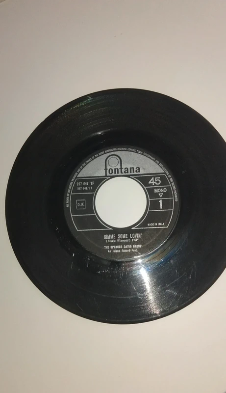 Vinile 45giri Spencer Davis Group