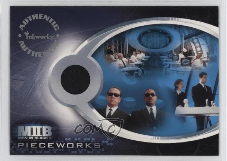 2002 Inkworks Men in Black II Pieceworks Relics MIB Suits #PW1 13xi
