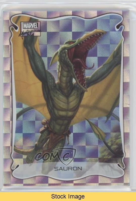 2022 Upper Deck Marvel Capolavori Holofoil Scacchiera Sauron #20 LEGGI 0lq3