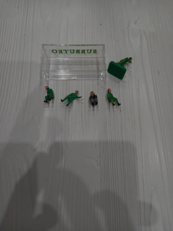 Subbuteo panchina completa