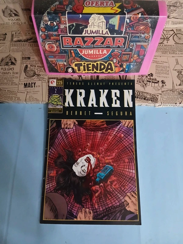 Comics grenat kraken