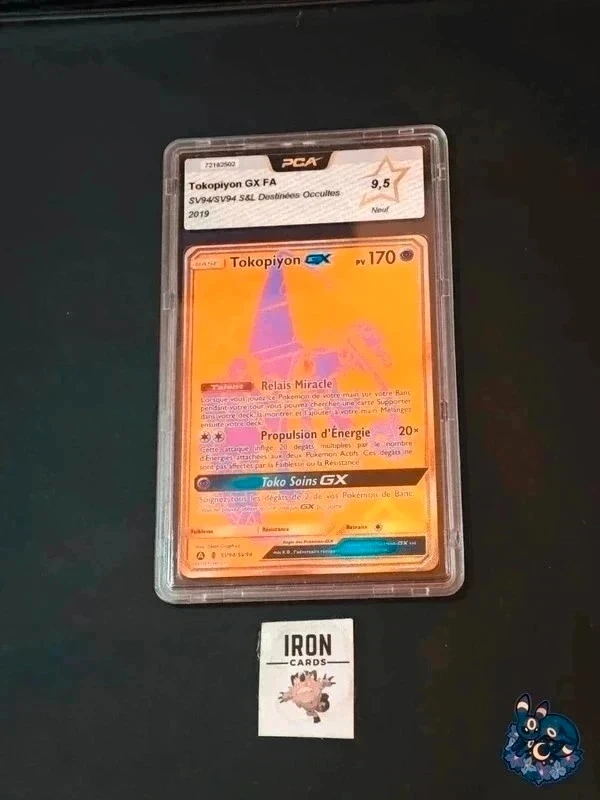 Carte Pokémon Tokopiyon GX FA SV94/SV94 PCA 9,5