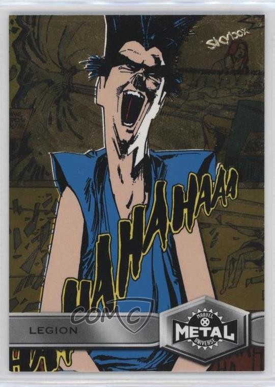 2020 Upper Deck Marvel X-Men Metal Universe High Series Gold Legion #142 00em