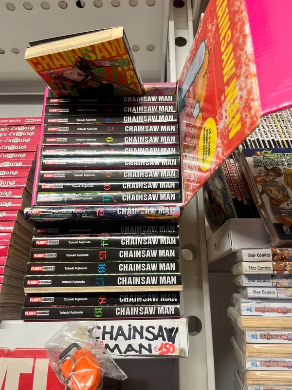 Chainsaw man con box da 1 a