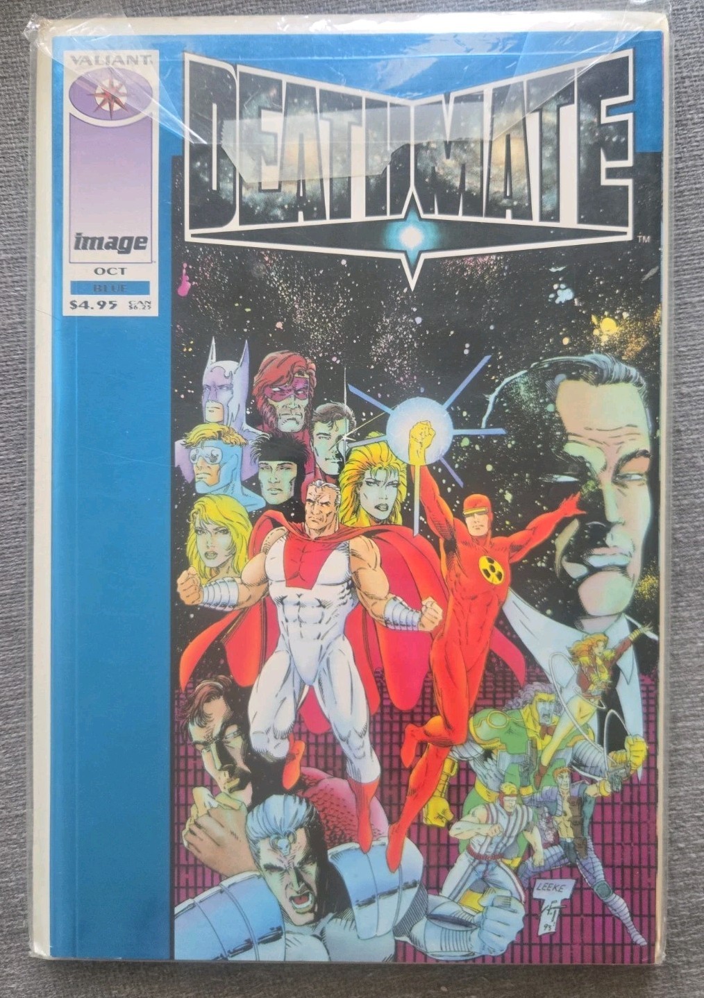 Deathmate Blue (Immagine/Valiant Crossover ottobre 1993)
