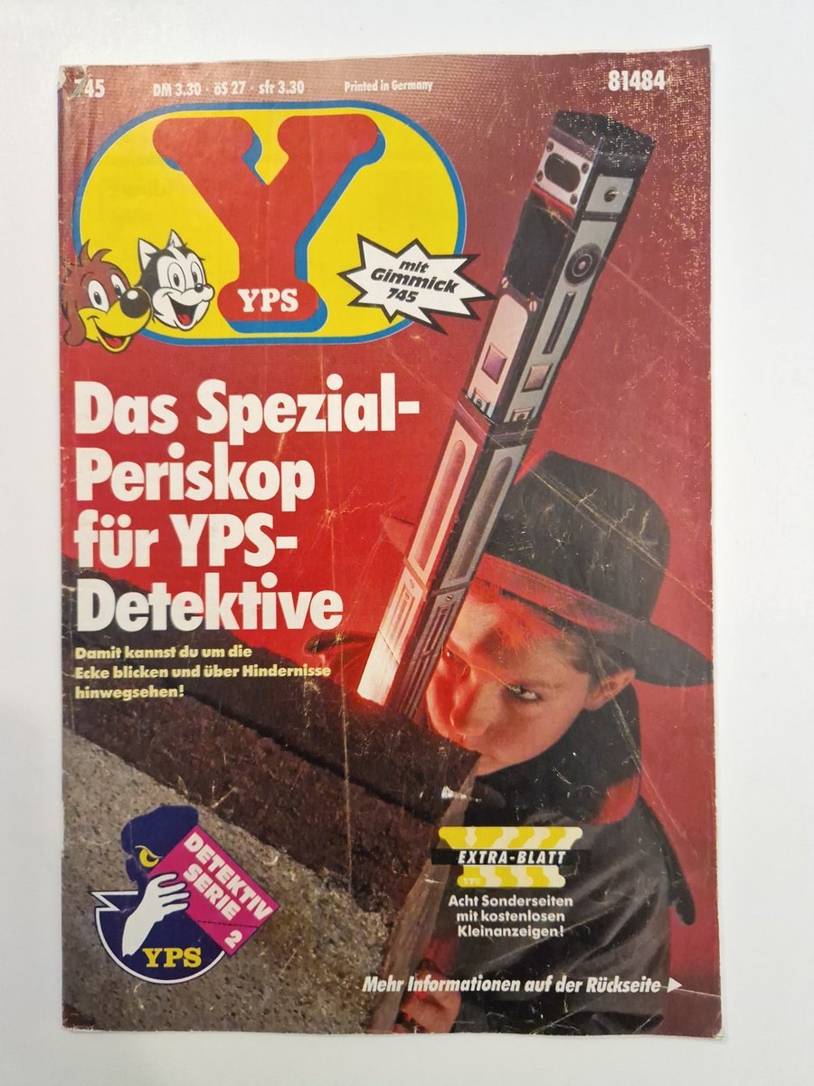 Quaderno YPS n.745 senza espediente, con Percy Pickwick, Pif ed Ercole, Yinni + Yan