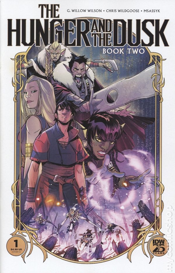 Fame e Crepuscolo Libro Due 1A VF 2024 Immagine Stock