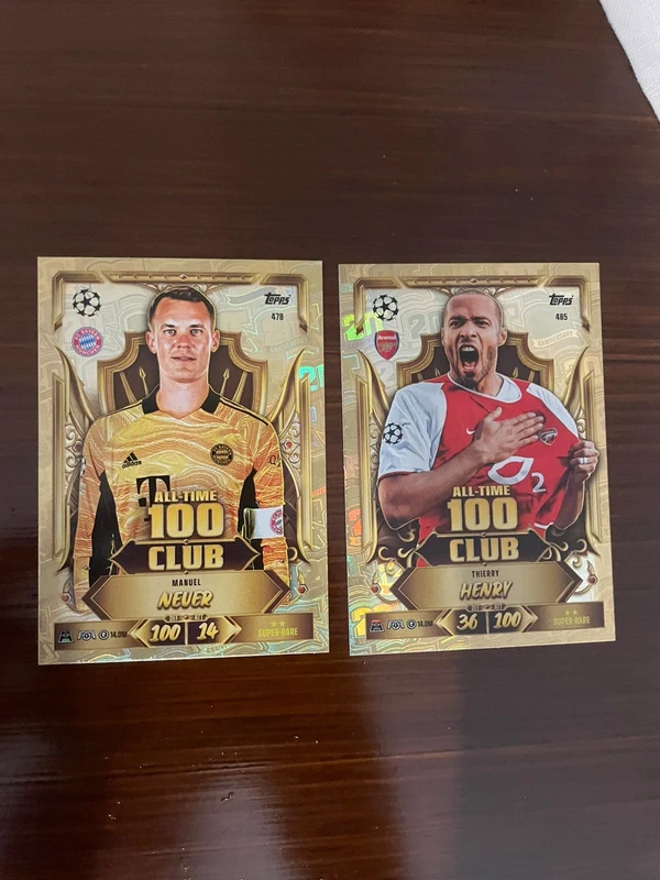 Match attax 2026/2027 - 100 club legend