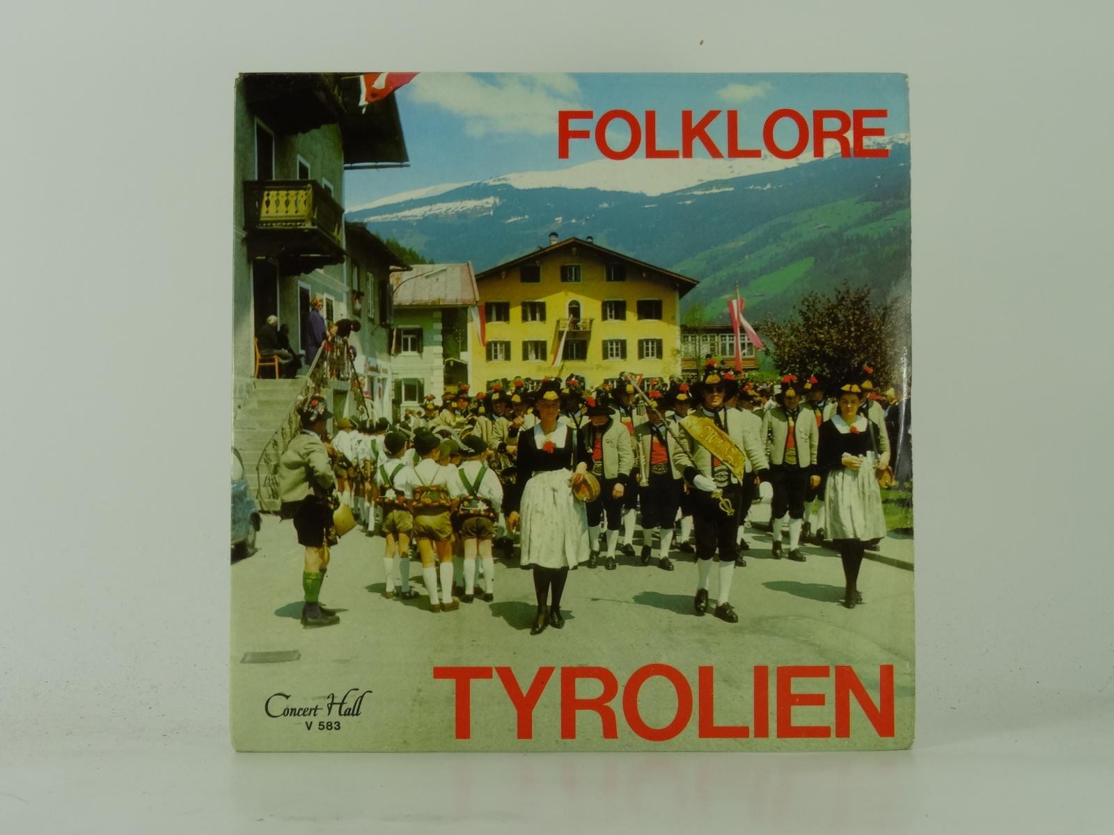 FOLKLORE TYROLIEN (50) 2 Track 7" Single including Picture Sleeve CONCERT HALL