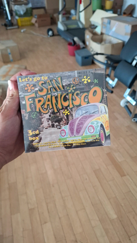 CD Lets Go to San Francisco caixa com 3 CDs novo e selado