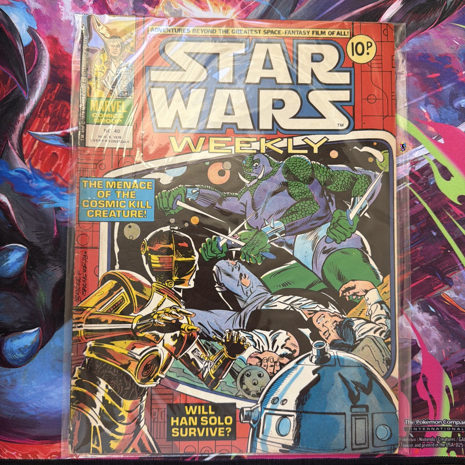 Star Wars Weekly #40 Marvel UK Bronze Age - Star-Lord Backup Story - Great Pics!