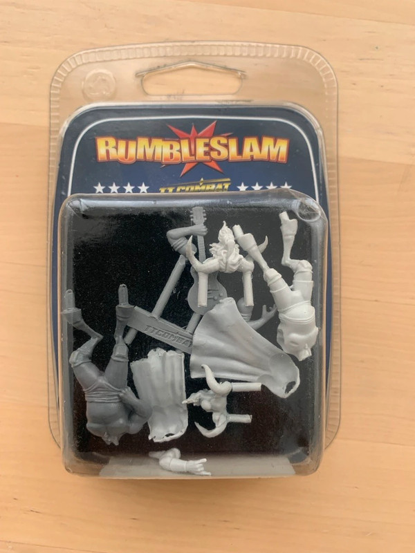 Rumbleslam Relentless Dosh miniatures