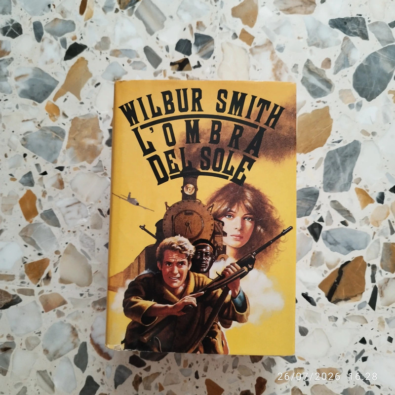 Wilbur Smith, L'ombra del sole, edizione Mondadori 1989