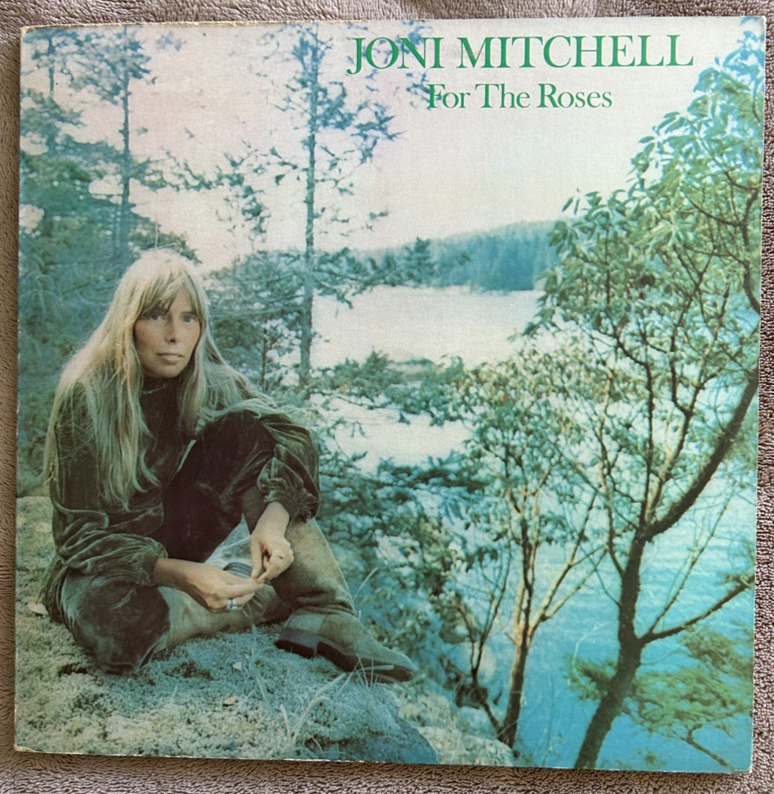 Joni Mitchell For The Roses SD 5057 Gatefold 1972 Vinyl = NM