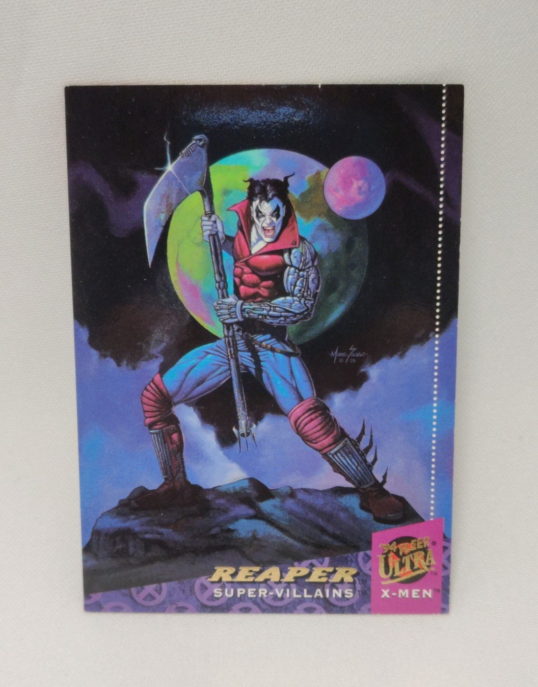 Carta collezionabile fumetto Fleer Ultra X-Men Reaper #92 1994